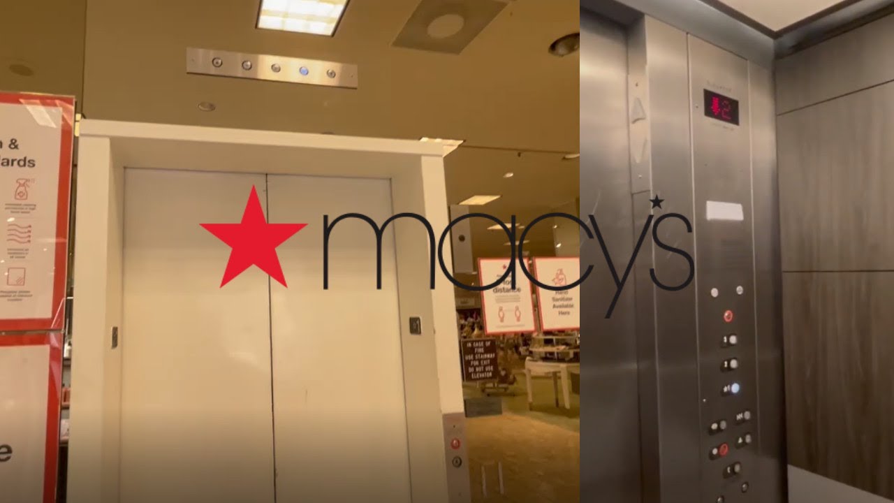 OTIS Hydraulic Elevator Macy's NewPark mall in Newark, CA. YouTube
