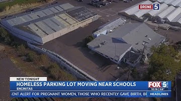 Homeless Parking Lot Moving Near North County Schools