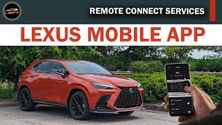 Lexus Mobile App - Remote Connect Services - Demo - applies to Toyota Multimedia screenshot 4