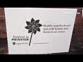 Pinwheels for Prevention at IU13 and Lebanon Library#LDNews