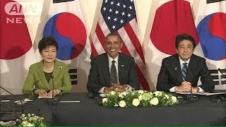 安倍総理と朴大統領