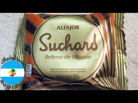 Suchard Mousse Chocolate - Alfajor Relleno de Mousse con Baño de Repostería