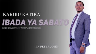 🔴#live IBADA YA SABATO ||  PASIANSI  S.D.A || 17 /03/2023 || PR PETER JOHN