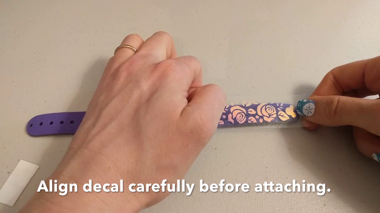 Magic Band Decal 2.0 with Transfer Tape - YouTube