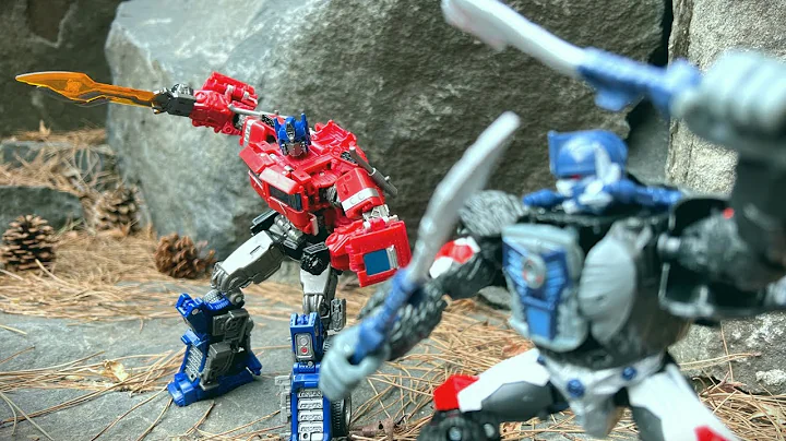 Transformers Stop Motion | Optimus Prime vs Optimus Primal : Rise of the beasts