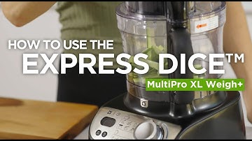 MultiPro XL Weigh+ | How to use the Express Dice™