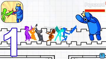 Stick War: Sort Master - Gameplay Walkthrough Part 1 Stickman War Army Commander Rainbow (Android)