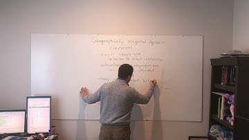 Geographically weighted regression limitations