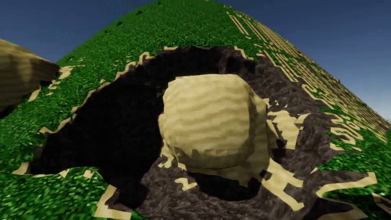 unity voxel game first prototype 2017 - YouTube