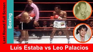 Luis Estaba Venezuela vs Leo Palacios Mexico black trunks Widescreen Match Highl