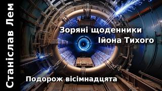 картинка: Станіслав Лем - Зоряні щоденники Ійона Тихого. Подорож вісімнадцята ( #фантастика  #українською )