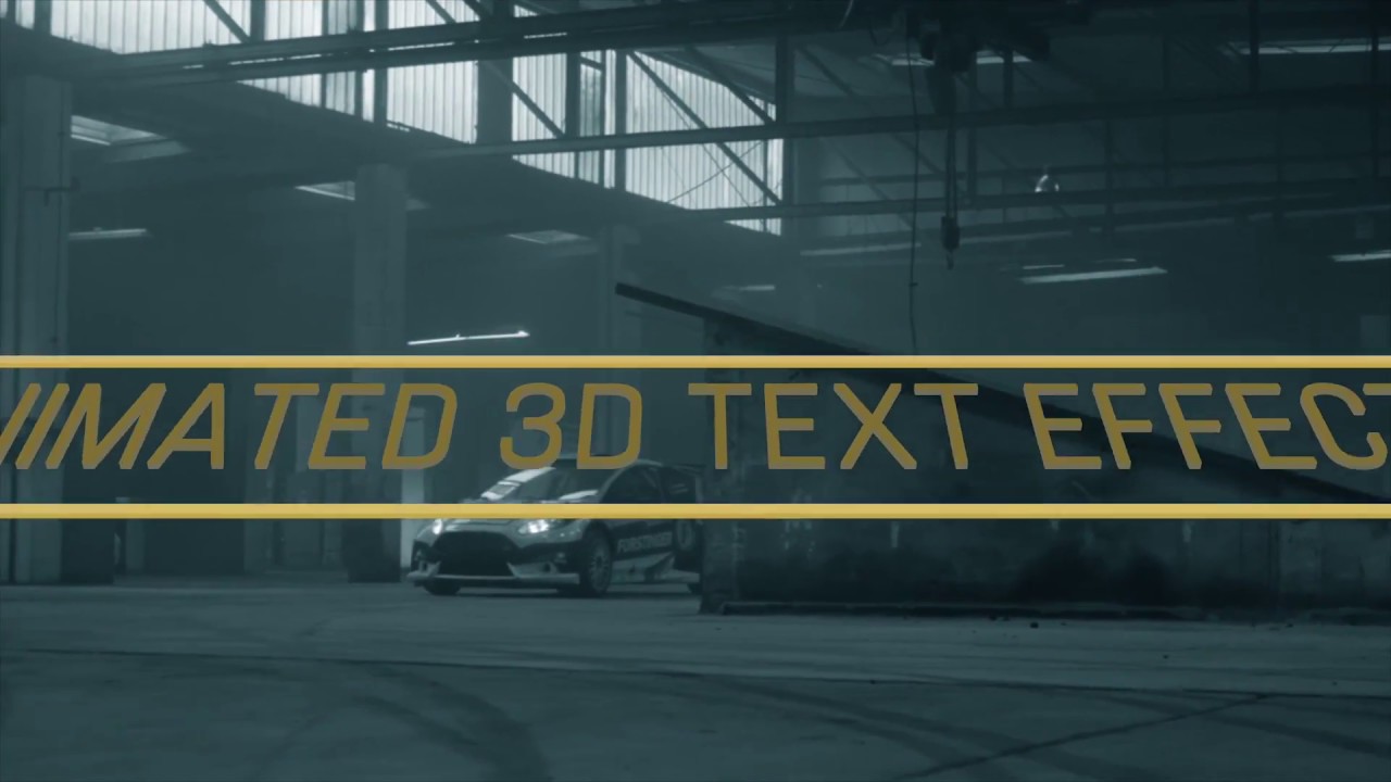 3D Text Panels for FCP X Tutorial - YouTube