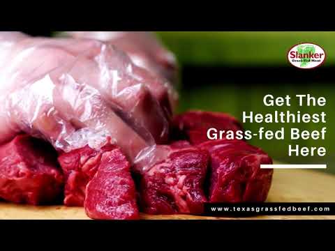 Healthiest Grass-fed Beef At Slanker - video from Texas Grass-Fed Meat
