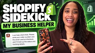 How Shopify Sidekick Helps Me Run My Small Business | Shopify AI