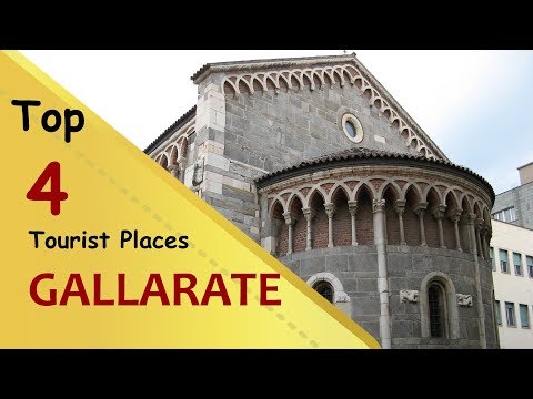 "GALLARATE" Top 4 Tourist Places | Gallarate Tourism | ITALY