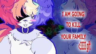 i am going to kill your family meme animation (old style test) gift for @toksichXDlol !!!