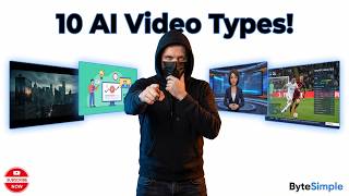 Do You Know All These AI Video Tool Types? 10 Types Explained!