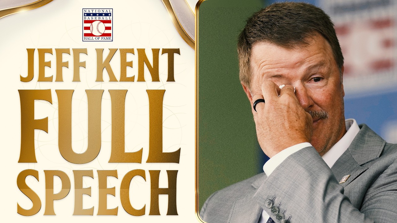 FULL SPEECH: Jeff Kent is inducted into the National Baseball Hall of Fame! (Class of 2026)