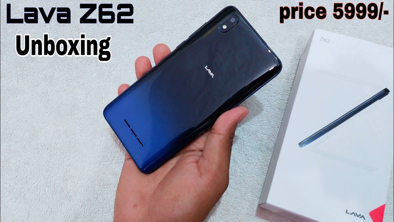 Lava Z62 Unboxing First Impression In Hindi 19 2gbram 16gbrom 2 0ghz Quad Core New Price 5560 Youtube