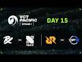 PRX vs KRX / RRQ vs DFM - VCT Pacific - Stage 1 - Group Stage - Day 15