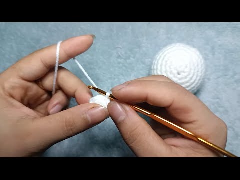 Hướng Dẫn Làm Móc Hoa Đầu Thỏ Từ Len Part 6