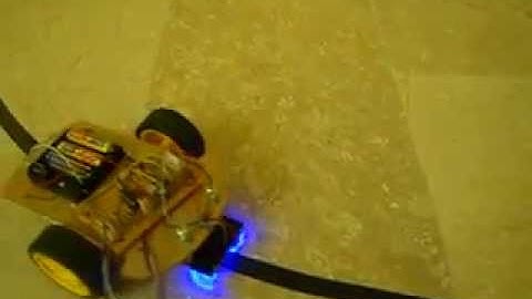 simple Line Follower Robot using LDR sensor
