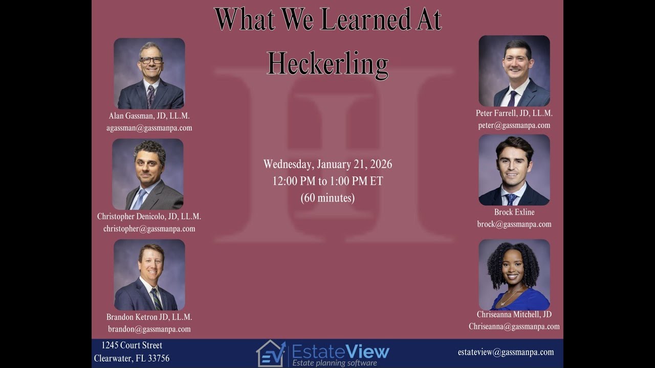 What We Learned at Heckerling