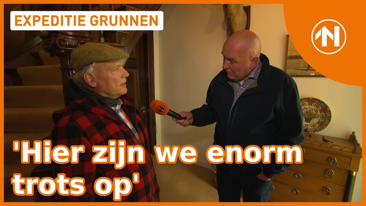 Een historische boerderij in (op) Hekkum