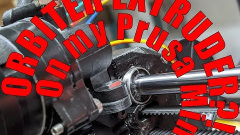 Prusa Mini Orbiter Extruder install & Review