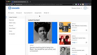 Using Newsela Pt 1