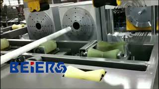 Automatic belling machine for pvc pipes double oven heater