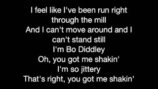 I&#39;m Shakin&#39; - Jack White (lyrics)