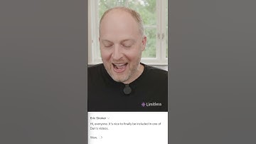 Speaker identification Video