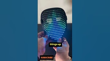 Led Mask with Gesture Sensing, Light up mask for Kids/Men/Women #halloween #dealsproducts