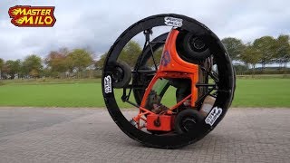 Diwheel insane rollercoaster drive! Rolling & gerbilling