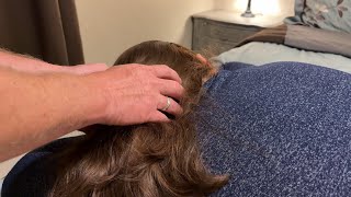 ASMR Gentle Touch & Hair Brushing 💆♀️ for Sleep