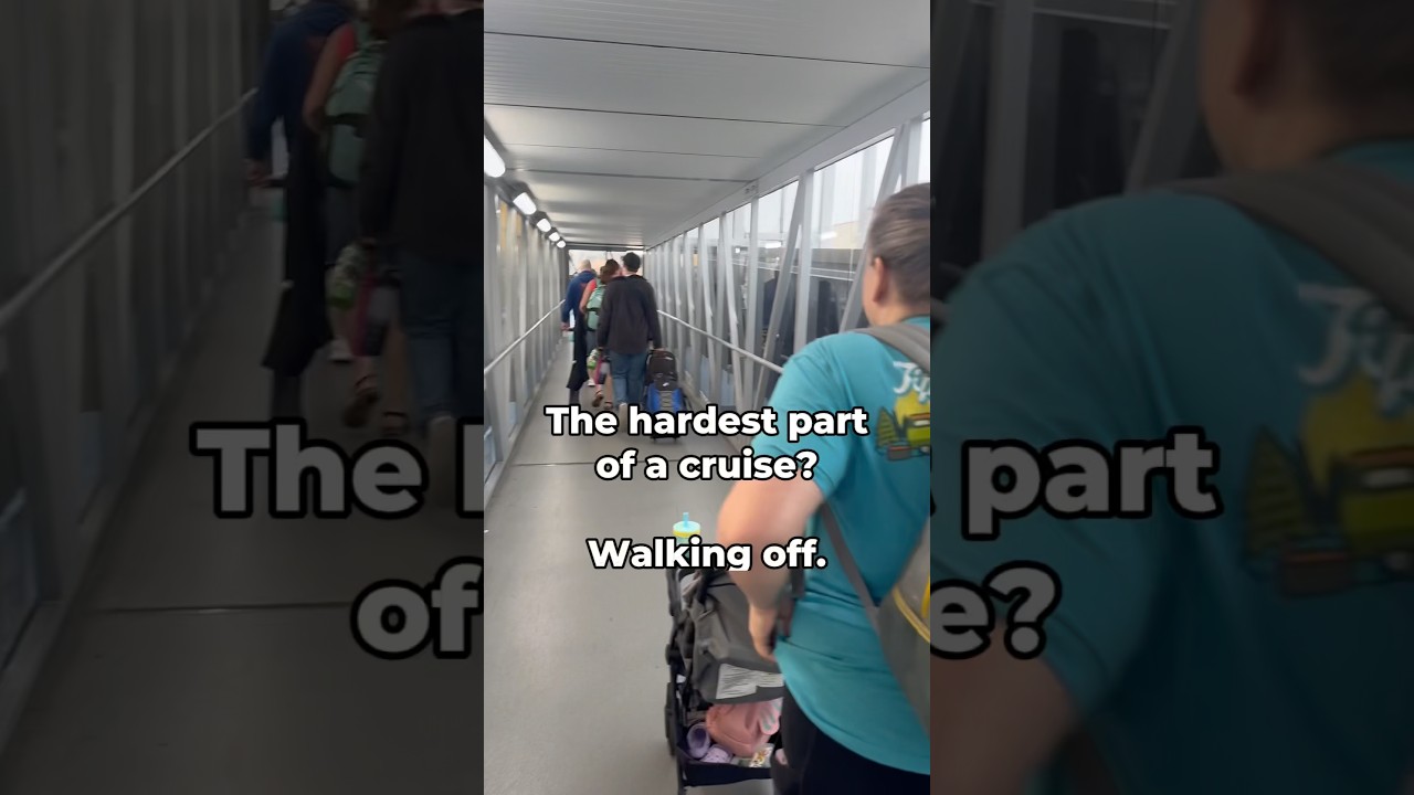 Why Walking Off a Cruise Ship Hits So Hard