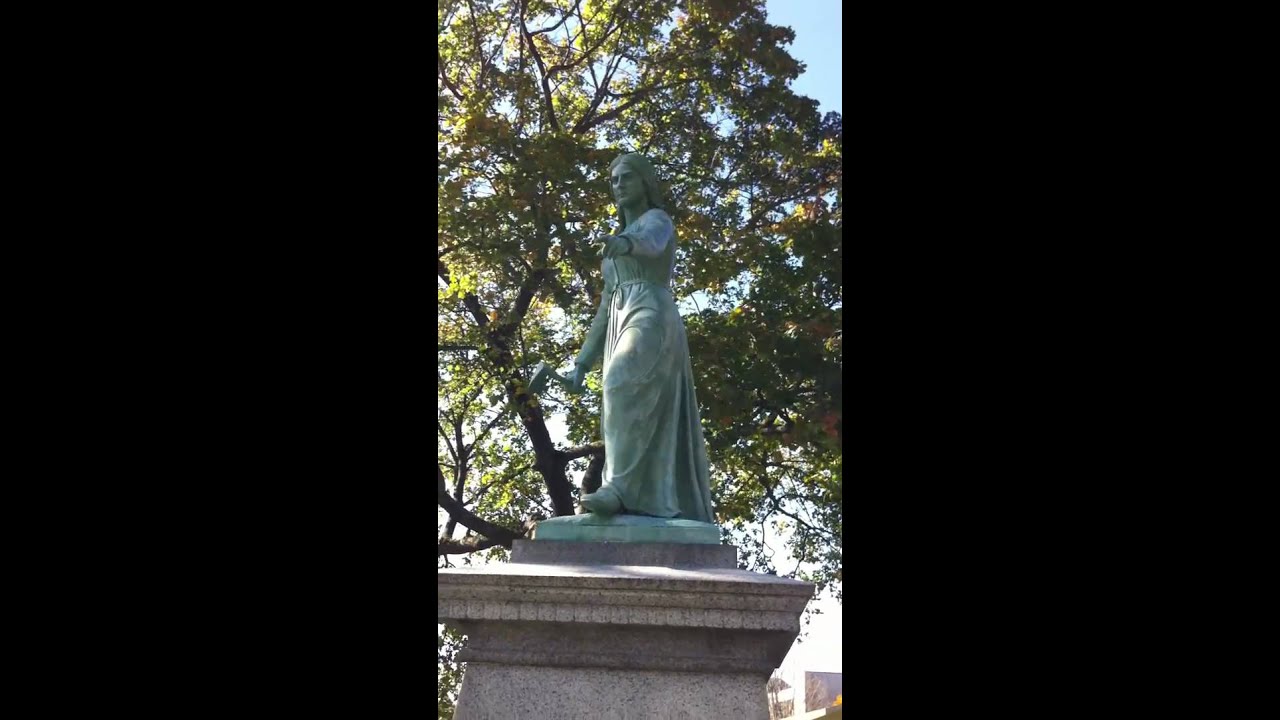 The Haverhill Hannah Duston Statue YouTube