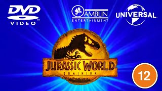 Opening to Jurassic World: Dominion UK DVD (2022)