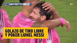 😤🤩 A STUNNING FREE-KICK GOAL AND A FOUR-GOAL SCORING BY Lionel Messi | Inter Miami 7-1 CF Montréa...