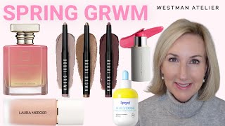 SPRING GRWM | Supergoop SPF | Laura Mercier Real Flawless Foundation |  Ormonde Jayne SAKURA!