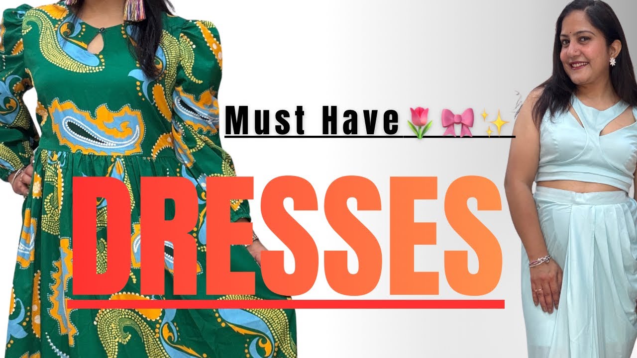 “Affordable Dress Haul 👗✨Try-On + Honest Review | Perfect for Parties, Weddings & Daily wear”