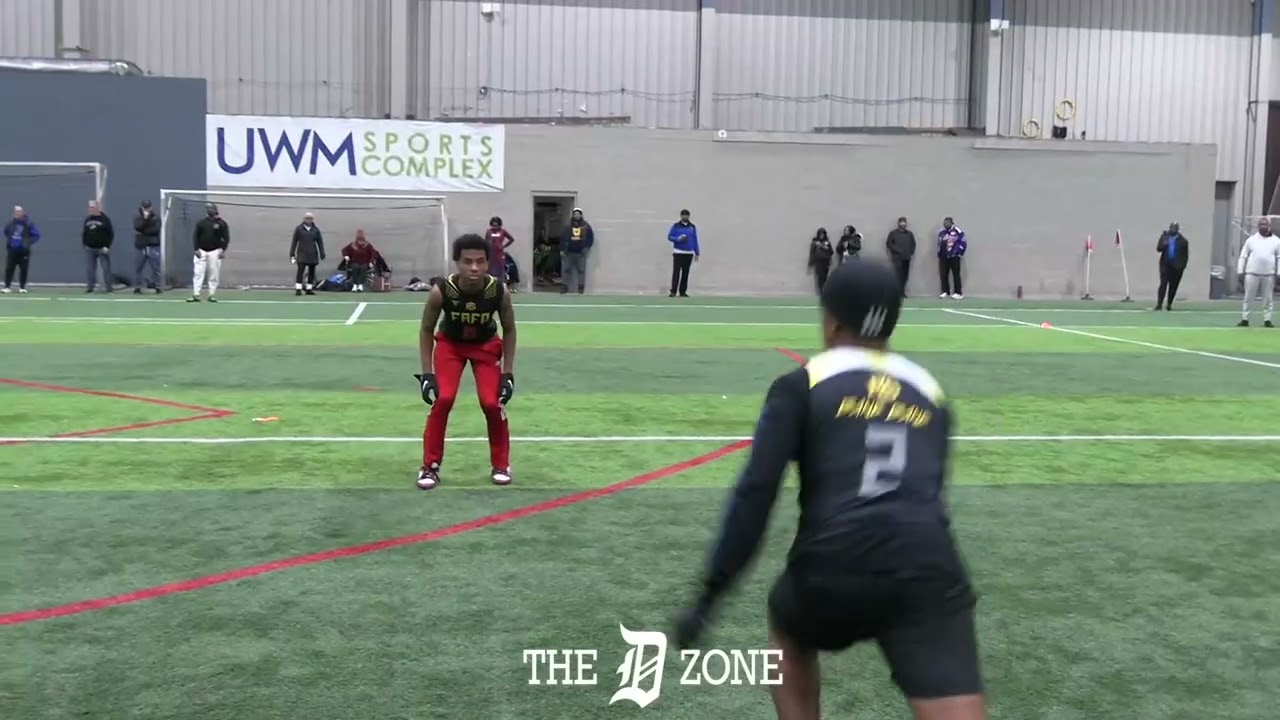 Grand Blanc 2026 QB Jake Morrow off-season training highlights from Rising Stars