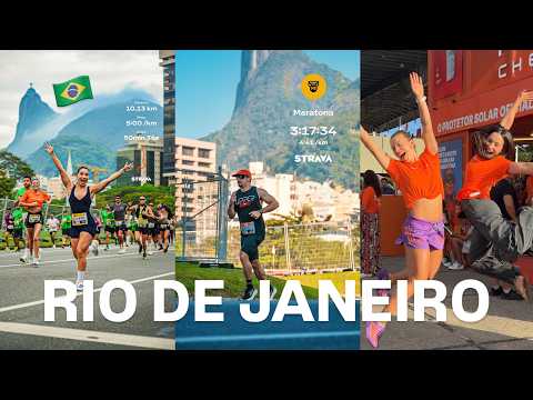 VLOG: Rio Marathon - I ran 10km and my husband became a marathon runner + influences & outings ar...