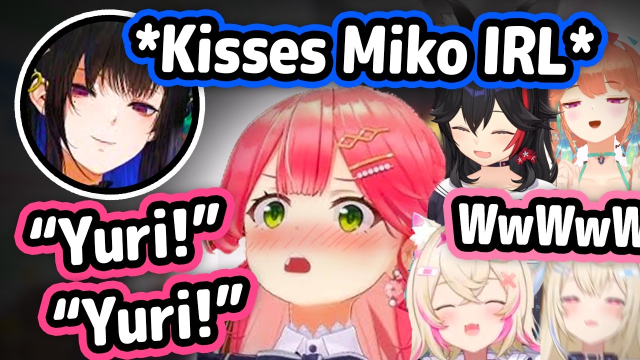 HoloEN and ID Suddenly Appear IRL On Mio's Stream and It Turns Into Cute Chaos【Hololive】