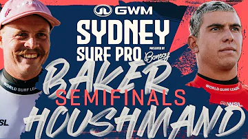 Jackson Baker vs Cole Houshmand | GWM Sydney Surf Pro - Semifinals Heat Replay