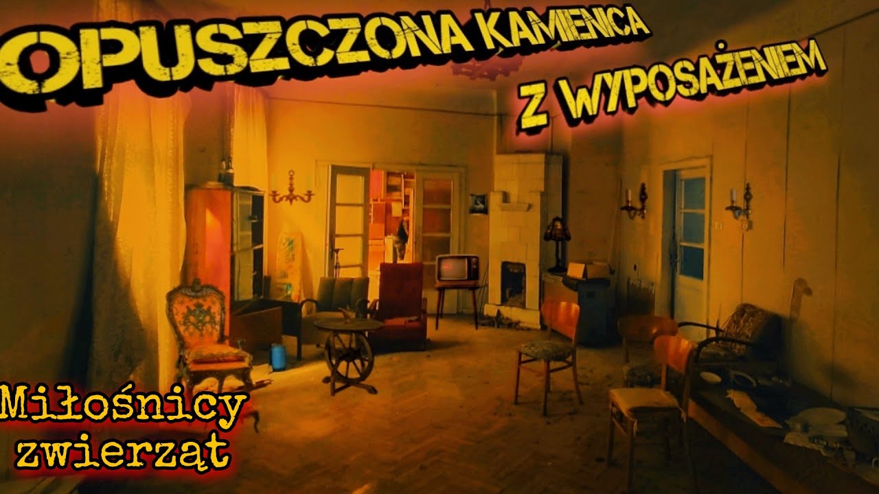 Opuszczona kamienica z wyposażeniem .Miłośnicy zwierząt #opuszczone #podróże #urbex#dc