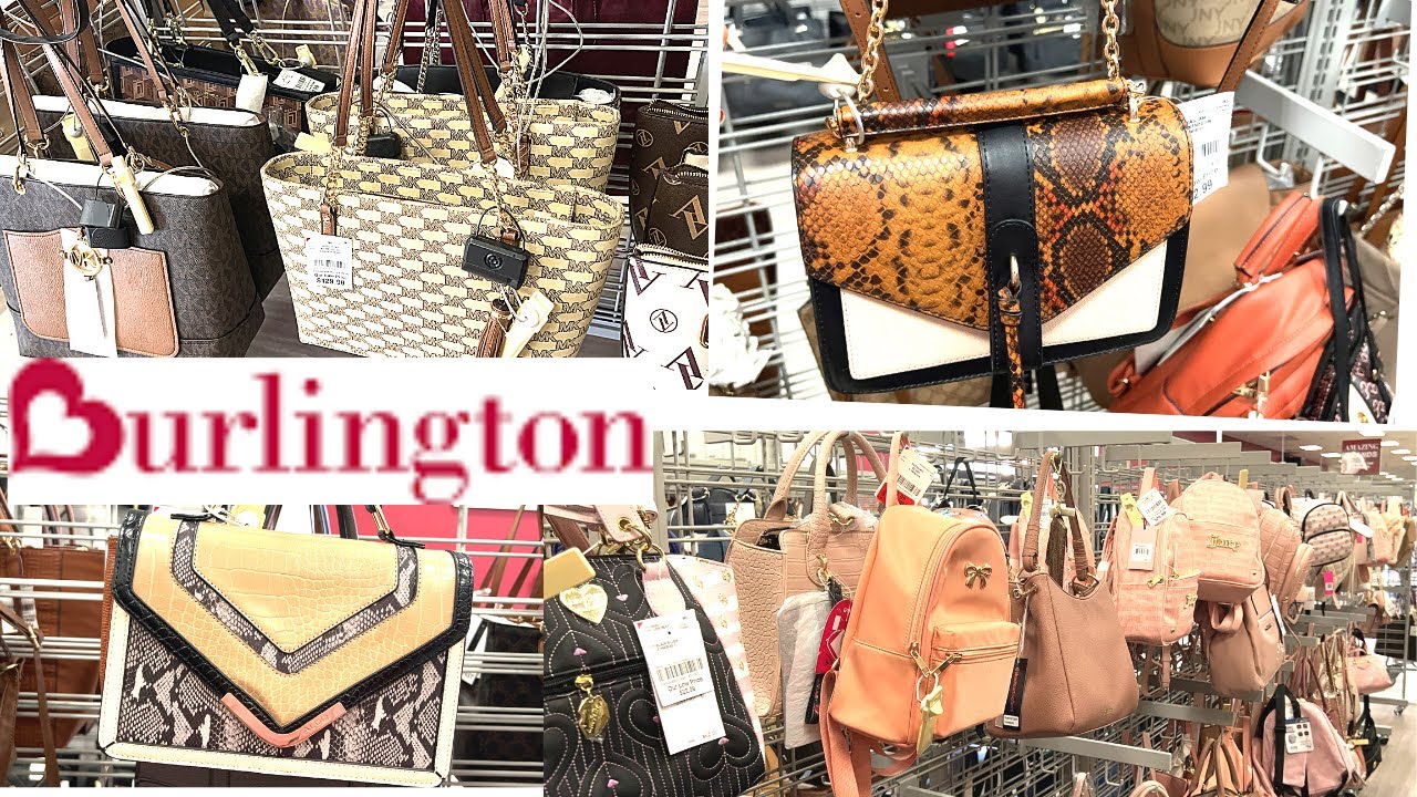 BURLINGTON HANDBAGS HIGH END BRANDS CALVIN KLEIN SHOULDER BAGS