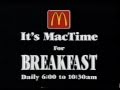 Mcdonalds big breakfast commercial 1994 australia