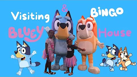 Exploring Bluey and Bingo's Room | The Heeler Family | Bluey's Touse Tour! 💙